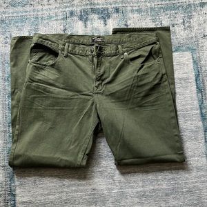 38x32 - NWOT - vintage straight - banana republic - green